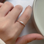 미르보석 s925실버  물고기 반지  s2241