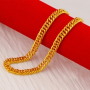 미르보석  54cm 익스퀴짓 럭셔리  고급 골드체인  주얼리 목걸이  s2350 #3
