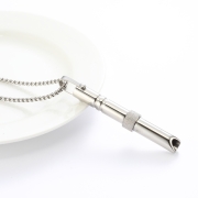 Pill Holder  티타늄스틸 명상용 펜던트 호흡 조절 및 휘파람 소리기능  s2406