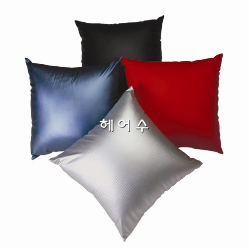 [라인가운] 쿠션(블랙,레드,블루,실버) 小