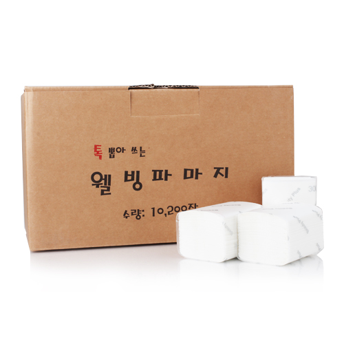 [뷰티플러스] 톡 뽑아쓰는 웰빙파마지 34봉 (낱개-10,200장)