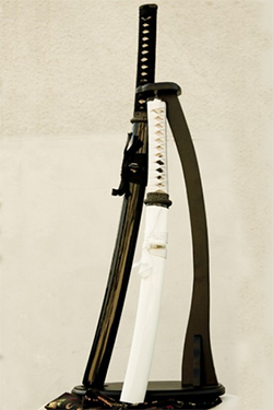 DZ 380-3 접쇠 흑수백도 소도 와키자시