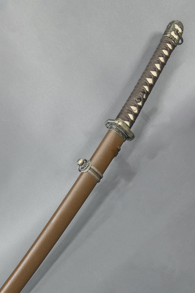 YK 023 육군도 가검 중량가검 강철가검 미술도검 진가검 목검 도검 코등이 카타나 사무라이 무사도 다마스커스