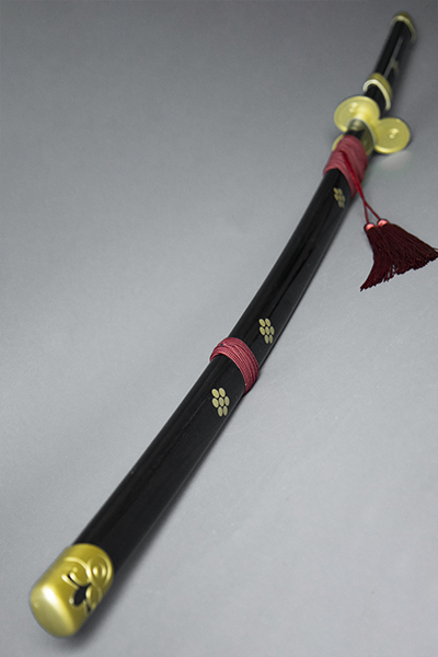 YK 116 K 캐릭터 가검 일본도 중량가검 강철가검 미술도검 진가검 목검 도검  코등이 카타나 사무라이 무사도 다마스커스 접쇠 단조