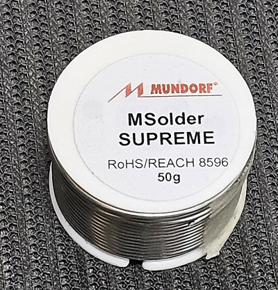 문도르프 슈프림 실버골드 납 M-Solder Supreme SilverGold 50g