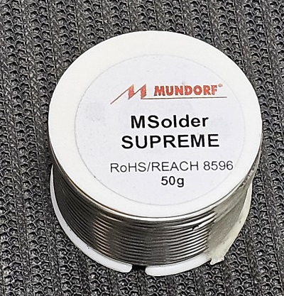 문도르프 슈프림 실버골드 납 M-Solder Supreme SilverGold 50g