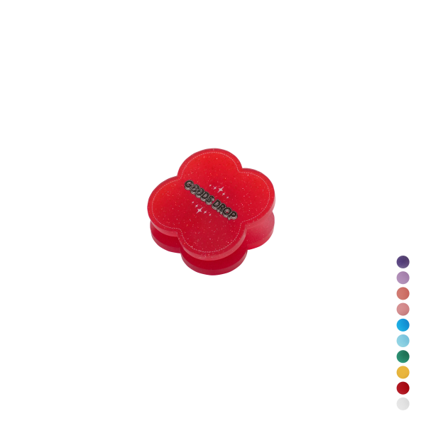 아크릴 클립 커스텀제작 반투명글리터