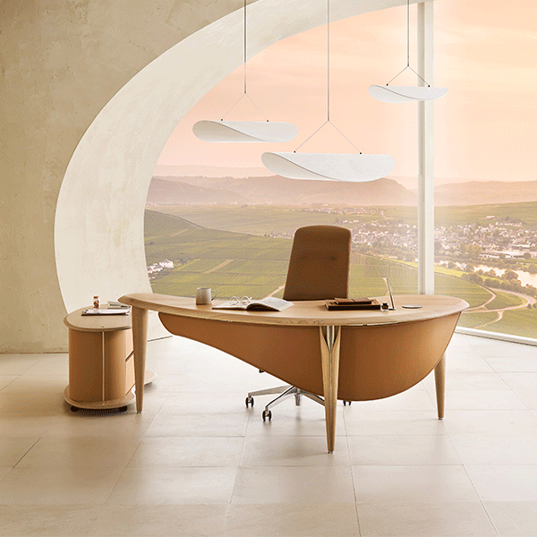 [리바트오피스]리제르바 임원용 원목 책상