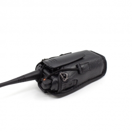 아미스 AD400 무전기 보호용 가죽케이스 무전기 커버