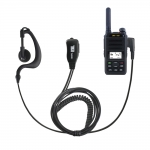 더뮤 정품 EM3100 연화엠텍 DX-6100 무전기용 라이트귀걸이형 이어마이크