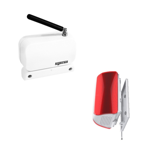 씨스콜 문열림감지 알림 경광등 세트 (SDS-200 + SLL-400)