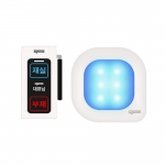 씨스콜 미니 LED 모니터 재부재세트 (SR-301L + ST-500 2버튼 화이트벨)