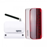 씨스콜 문열림감지 알림 음성경광등 세트 (SDS-200 + SLL-400SV)