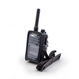 민영정보 HD-430 MDR-G30 무전기용 가죽케이스 어깨끈 포함