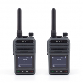 민영정보통신 MDF-G10 디지털 생활용무전기 2대 풀세트