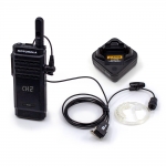 [모토로라] SL1M 디지털무전기 로그풀세트 충전기 고급 이어마이크 포함