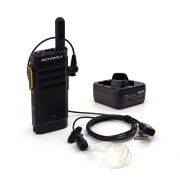 [모토로라] SL1M 디지털무전기 로그풀세트 충전기 고급 이어마이크 포함