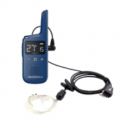 [더뮤] TM-EM1000 이어마이크 MOTORORA T39D 블루 무전기용