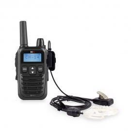 에이치케이 HK-700BT 디지털 생활무전기 병원 매장 소규모 건축현장용 1대 풀세트 이어마이크 포함