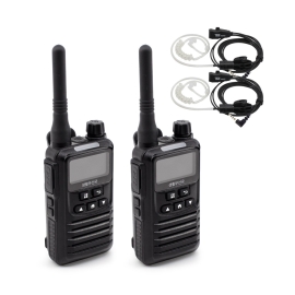 겨루 최신 디지털 생활용 무전기 LOG-0033D 2대 풀세트