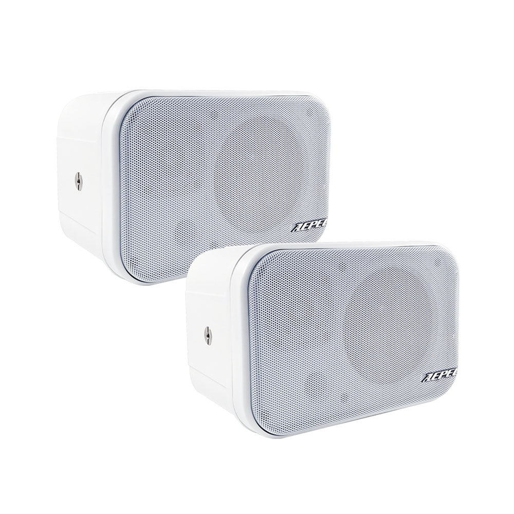 [AEPEL] 에펠 매장 야외용 방수스피커 LOG-520NWP 화이트 2개 1조 브라켓포함