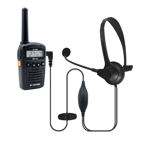 MH-800D 디지털 무전기용 헤드셋 마이크 더뮤 정품