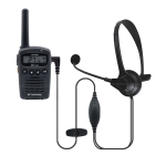 MH-800D 디지털 무전기용 헤드셋 마이크 더뮤 정품