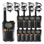 MH-700D 초소형 생활용 디지털무전기 이어폰포함 10대풀세트