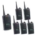 잘텍 JHD-790 디지털 업무용 무전기 6대세트
