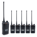 잘텍 JHD-790 디지털 업무용 무전기 6대세트