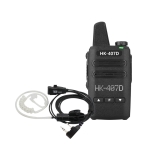 [ HK ] 디지털 생활무전기 HK-407D 이어폰포함 1대 풀세트