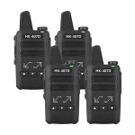 [ HK ] 디지털 생활무전기 HK-407D 4대 세트