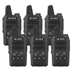 [ HK ] 디지털 생활무전기 HK-407D 6대 세트