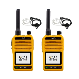 민영정보통신 LOG-D0011 디지털 생활무전기 2대 이어폰포함 풀세트