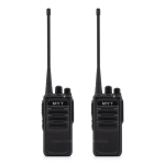 민영정보통신 MYT-D460 업무용 디지털무전기 2대세트