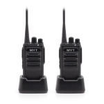 민영정보통신 MYT-D460 업무용 디지털무전기 2대세트