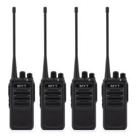 민영정보통신 MYT-D460 업무용 디지털무전기 4대세트