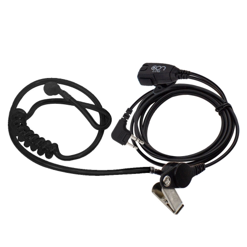 유니모 DPH-400 DPH-420 무전기 전용 로그 올블랙튜브 이어마이크 리시버 PZ 2핀