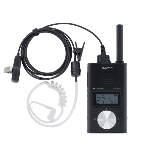잘텍 JX-220D 초경량 디지털 생활무전기 이어폰포함 1대세트