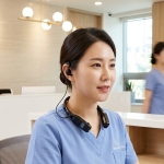 라디오텍 핸드프리 넥밴드형 디지털 생활무전기 NR-T7