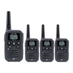 LOG-T70D 디지털 생활무전기 4대세트
