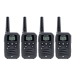 LOG-T70D 디지털 생활무전기 4대세트