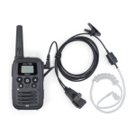 LOG-T70D 디지털 생활무전기 4대 이어폰포함 풀세트