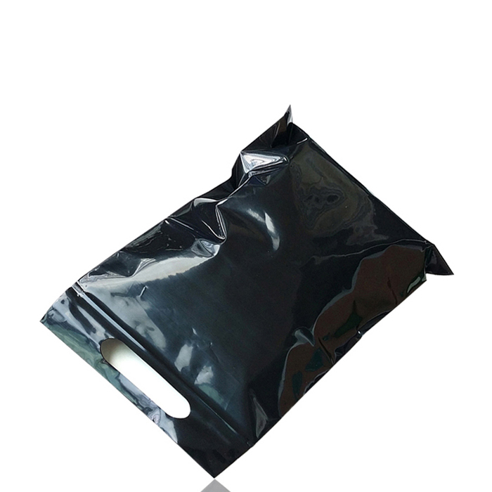 143 검정 PE 지퍼식 쇼핑 팬시봉투 (6종)