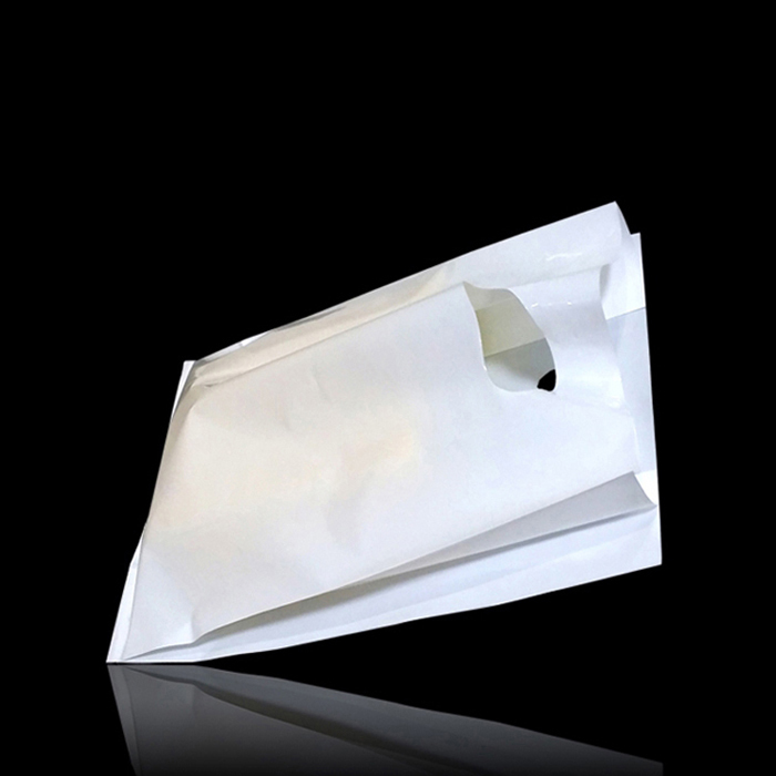 174 M형 펀칭 PE링봉투 쇼핑백 -화이트 (2종)