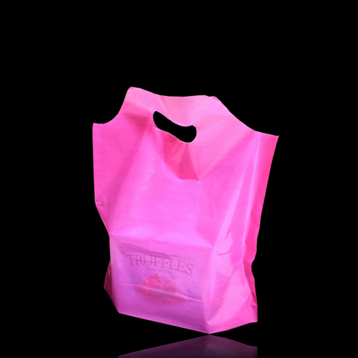 176 라운드 PE 쇼핑백 -핑크 (4종)