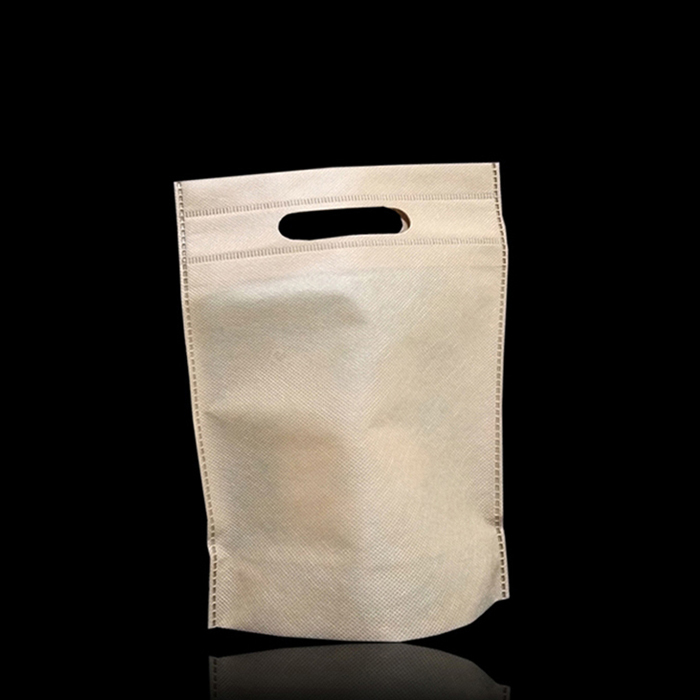 170 부직포 펀칭 쇼핑백 -베이지 (2종)