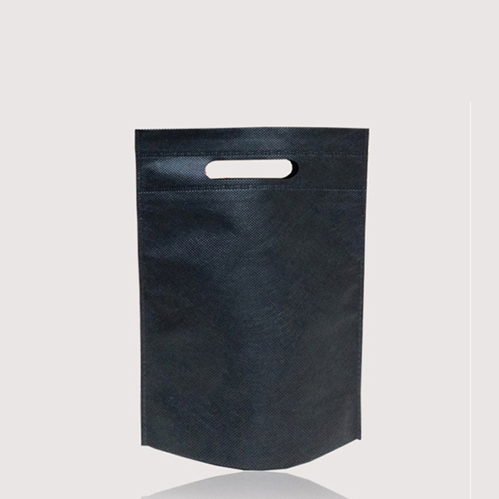 171 부직포 펀칭 쇼핑백 -블랙 (2종)