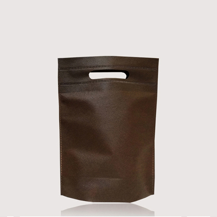 172 부직포 펀칭 쇼핑백 -브라운 (2종)
