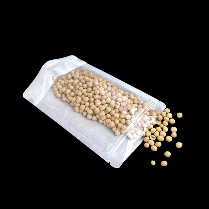 025 앞투명 후면 한지 지퍼스탠드 봉투 (4종)